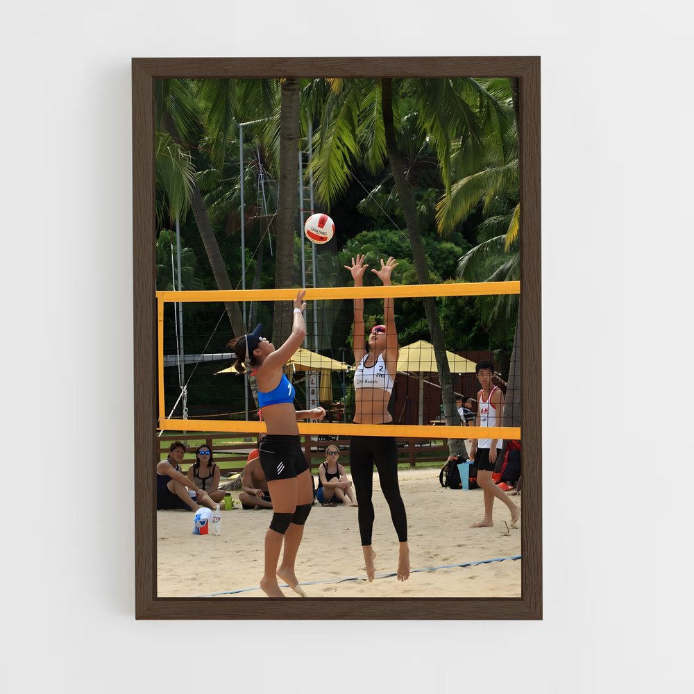 Poster Beach Battle – affiche Beach-volley (vue 5)